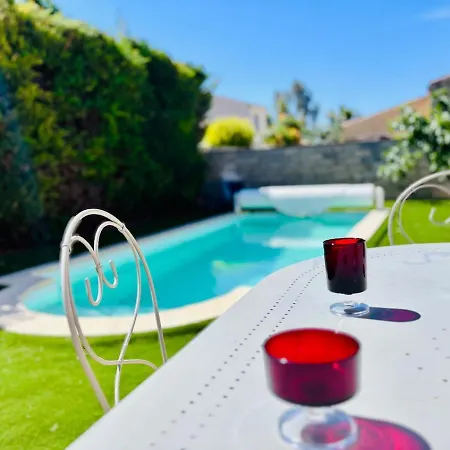 Le Palmier Et L'olivier, Private Pool, 8 People Holiday home *