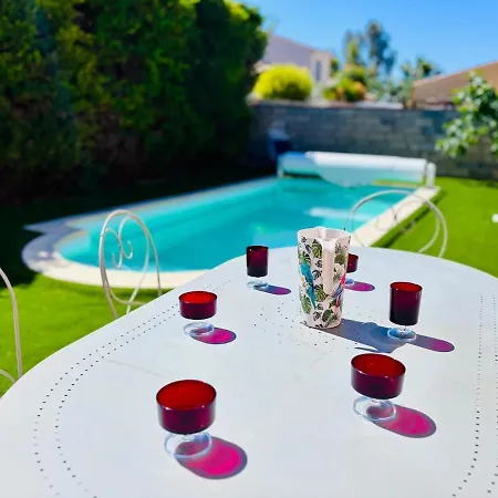 Le Palmier Et L'olivier, Private Pool, 8 People *