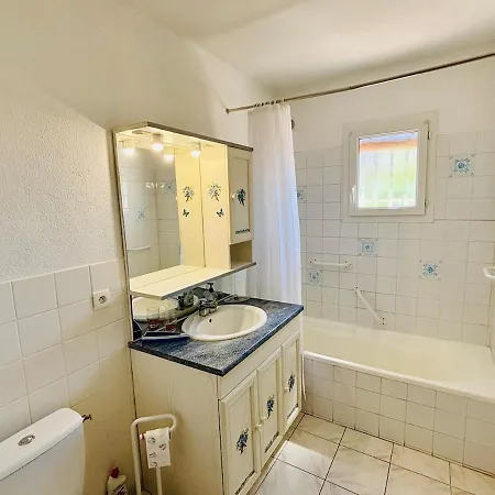 Le Palmier Et L'olivier, Private Pool, 8 People * Montady